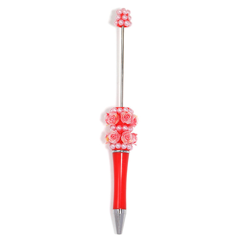 Wholesale 5pc/pack Pearl beadable pen candy color